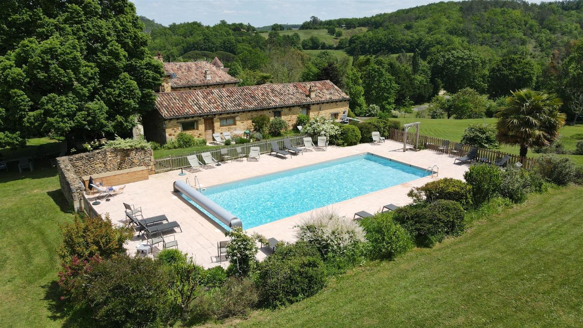 Domaine De Cournet Haut, A 17Th Century Property Set On A Calm, Idyllic Domain With Pool, Tennis, Bikes And More Les Vauries Екстер'єр фото